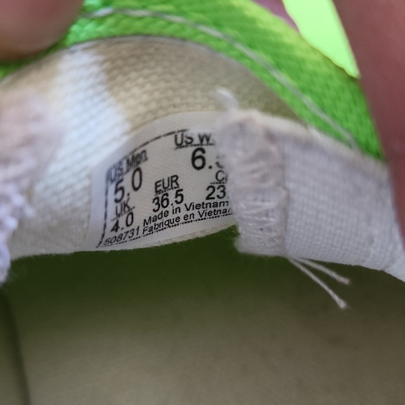 Neon Green Vans - Picture 3 of 5